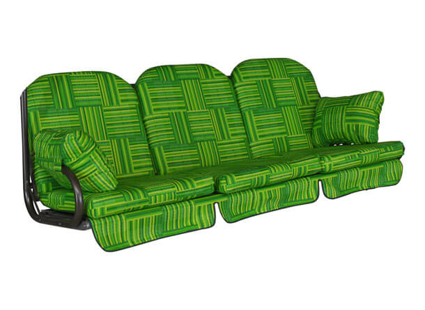 Cuscini per dondolo Deluxe Modena verde