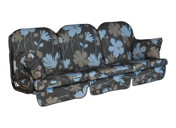 Cuscini per dondolo Deluxe Lugo blu