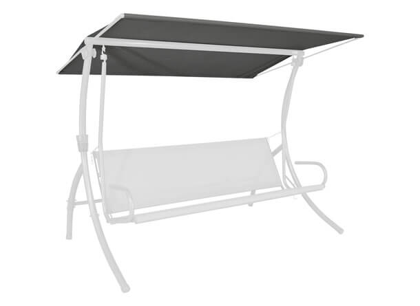 Tetto per dondolo 210 x 145 cm Primetex antracite