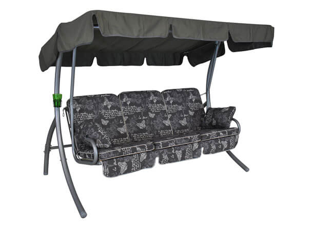 Dondolo Comfort Farfalla grigio