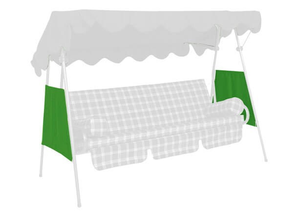 Parte laterale Swingtex verde chiaro