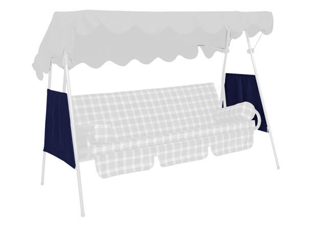 Parte laterale Swingtex blu