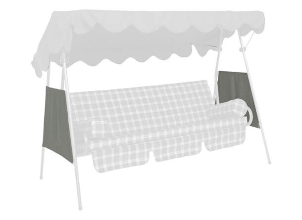Parte laterale Swingtex grigio chiaro