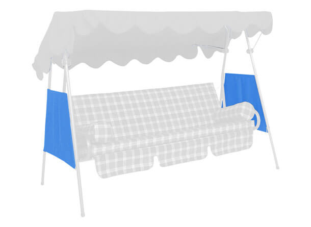 Parte laterale Swingtex blu chiaro
