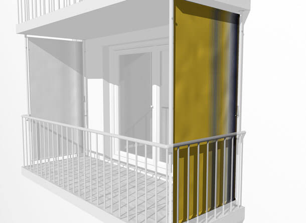 Telo della tenda da sole per il lato No. 500
