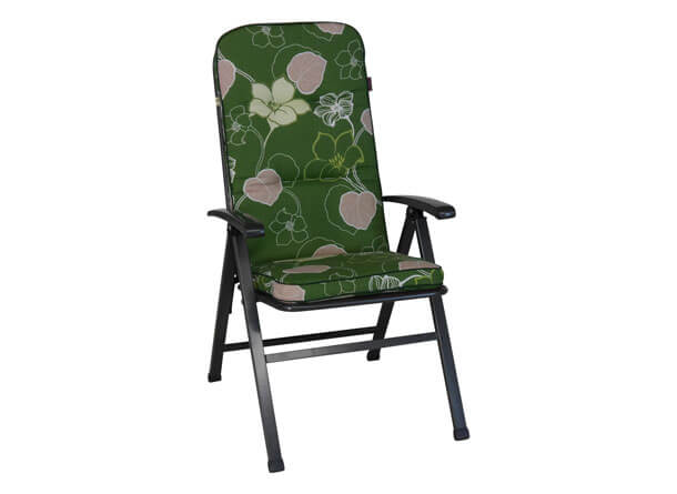 Cuscino sedia con schienale alto Exklusiv Merano verde