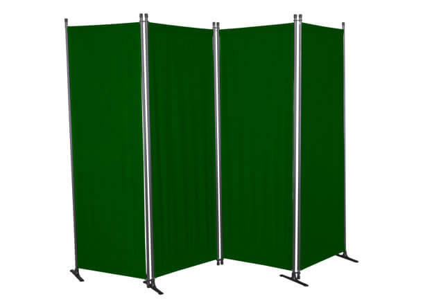 paravento 4 pezzi Swingtex verde