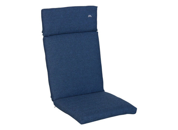 Cuscino sedia con schienale alto Smart denim