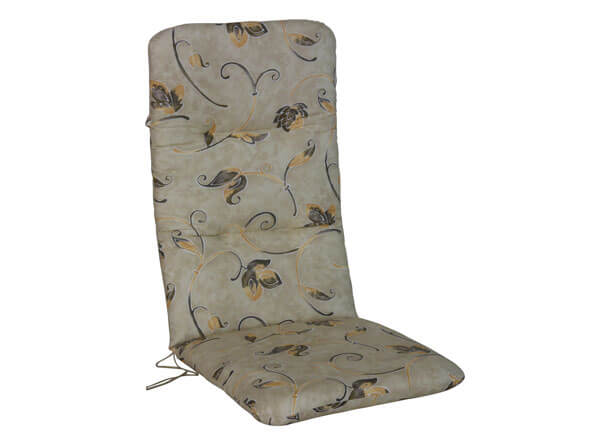 Cuscino sedia con schienale alto Magonza beige