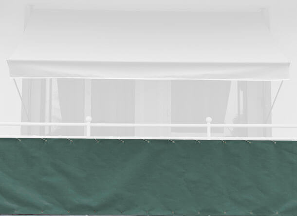 Telo balcone 75 cm Style verde