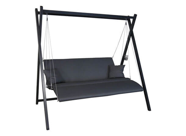 Dondolo Relax Zip antracite