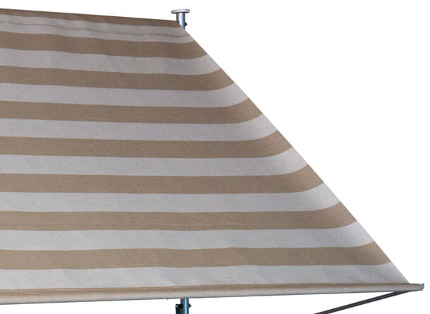 Telo della tenda da sole Premium striscia fango