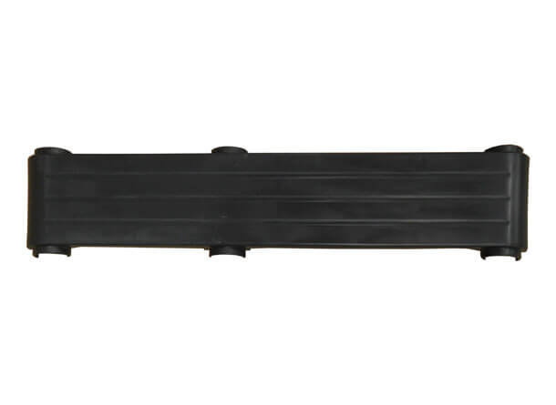 Stuoia di plastica 12 pezzi nero