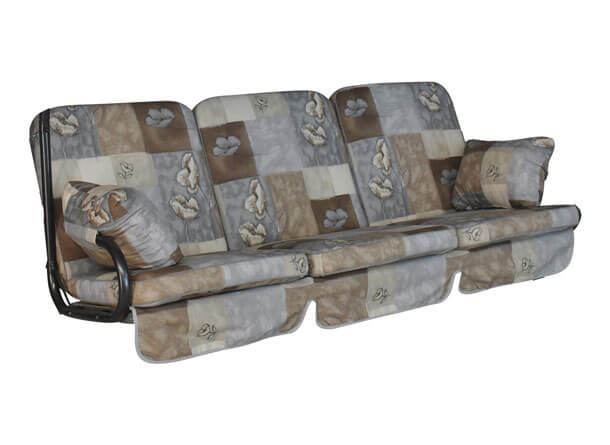 Cuscini per dondolo Comfort Anversa grigio