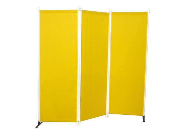 paravento 3 pezzi Swingtex giallo