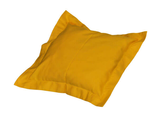 Cuscino divano giallo