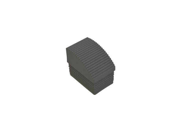 Cappucci piedi 60 x 40 mm (set di 4)
