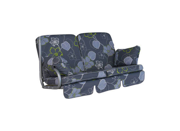 Cuscini per dondolo 2 posti Comfort Merano grigio