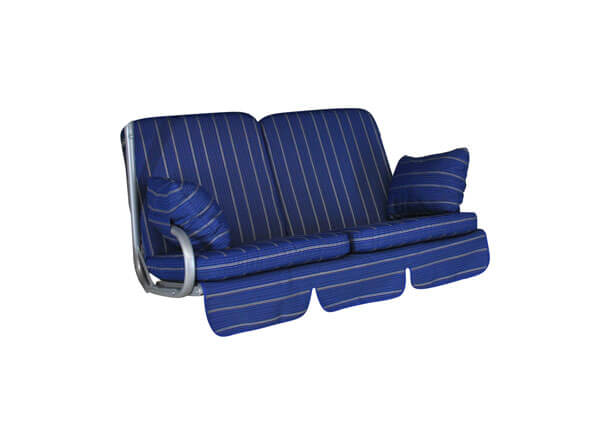 Cuscini per dondolo 2 posti Comfort Faro blu