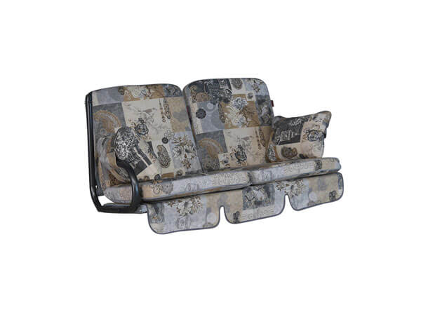 Cuscini per dondolo 2 posti Comfort Neuburg grigio Cuscini per dondolo 2 posti Comfort Neuburg grigio