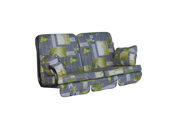 Cuscini per dondolo 2 posti Comfort Bambù grigio