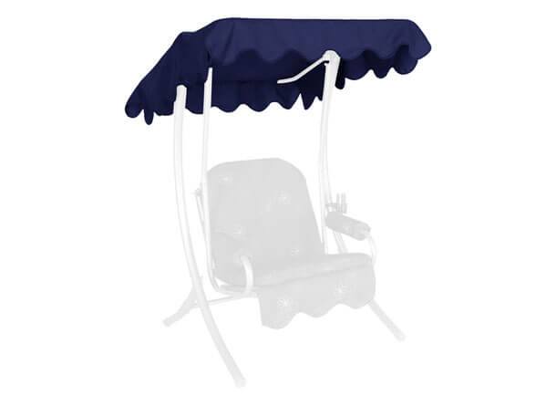 Tetto per dondolo 100 x 145 cm Swingtex blu