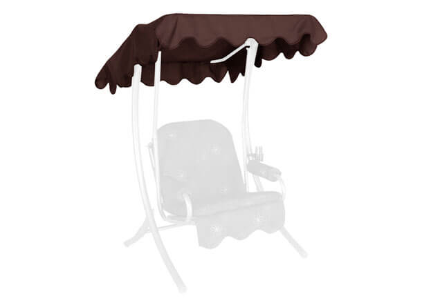 Tetto per dondolo 100 x 145 cm Swingtex marrone