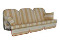Cuscini per dondolo Deluxe Madrid striscia