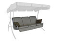 Cuscini per dondolo Comfort Style beige