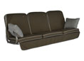 Cuscini per dondolo Comfort Style fango