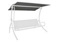 Tetto per dondolo 210 x 145 cm Primetex antracite