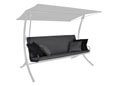 Cuscini per dondolo Royal Style grigio
