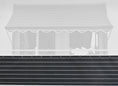Telo balcone 90 cm No. 2400