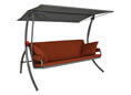 Dondolo Elegance Joy beige (3 posti) Design Joy terra