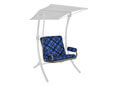 Cuscini per dondolo 1 posto Royal Oxford blu