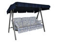 Dondolo Select Farfalla blu
