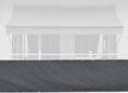 Telo balcone 90 cm Style antracite