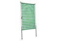 Telo della tenda da sole per il lato verde-bianco