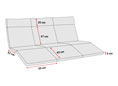 Cuscini per dondolo Relax Smart stone Cuscini per dondolo Relax Smart stone