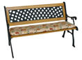 Cuscino banca 120 x 40 cm Città del Capo beige