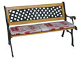 Cuscino banca 120 x 40 cm Tegernsee