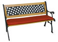 Cuscino banca 120 x 40 cm uni terra