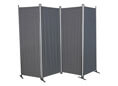 paravento 4 pezzi Swingtex antracite