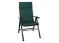 Cuscino sedia con schienale alto Sun verde