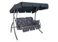 Dondolo 2 posti Comfort Farfalla grigio