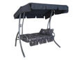 Dondolo 2 posti Comfort Farfalla grigio