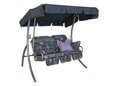 Dondolo 2 posti Comfort Farfalla grigio