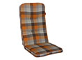 Cuscino sedia con schienale alto Exklusiv Glasgow terra