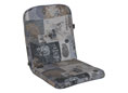Cuscino sedia con schienale basso Exklusiv Neuburg grigio
