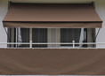 Telo balcone 90 cm Style marrone